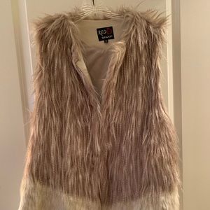 Ashley Stewart Faux fur vest